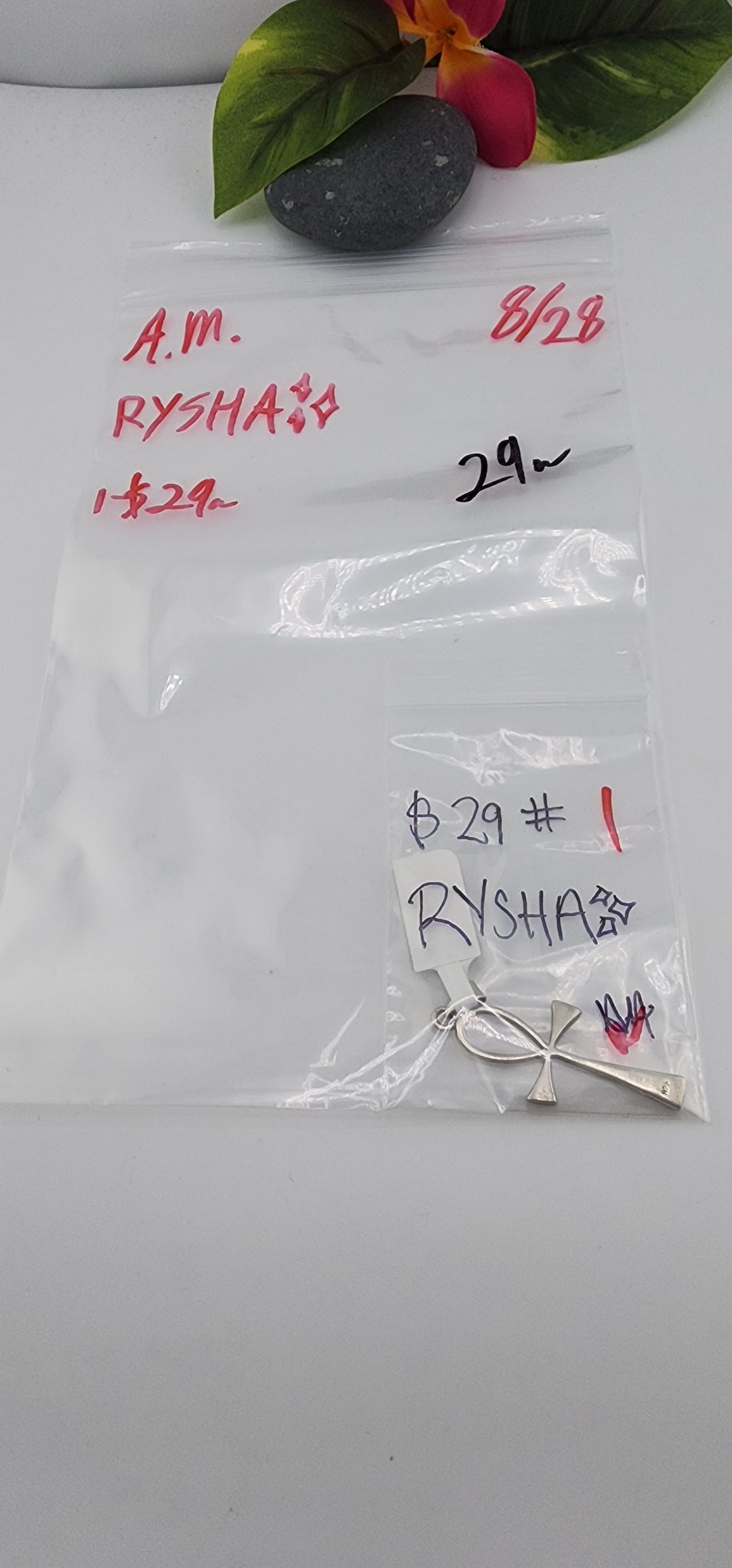 AM SHOW 48HR - RESERVED FOR: RYSHA✨️ - 8/28/2025 FL tiktok Live Show - 1 Sterling Silver Items