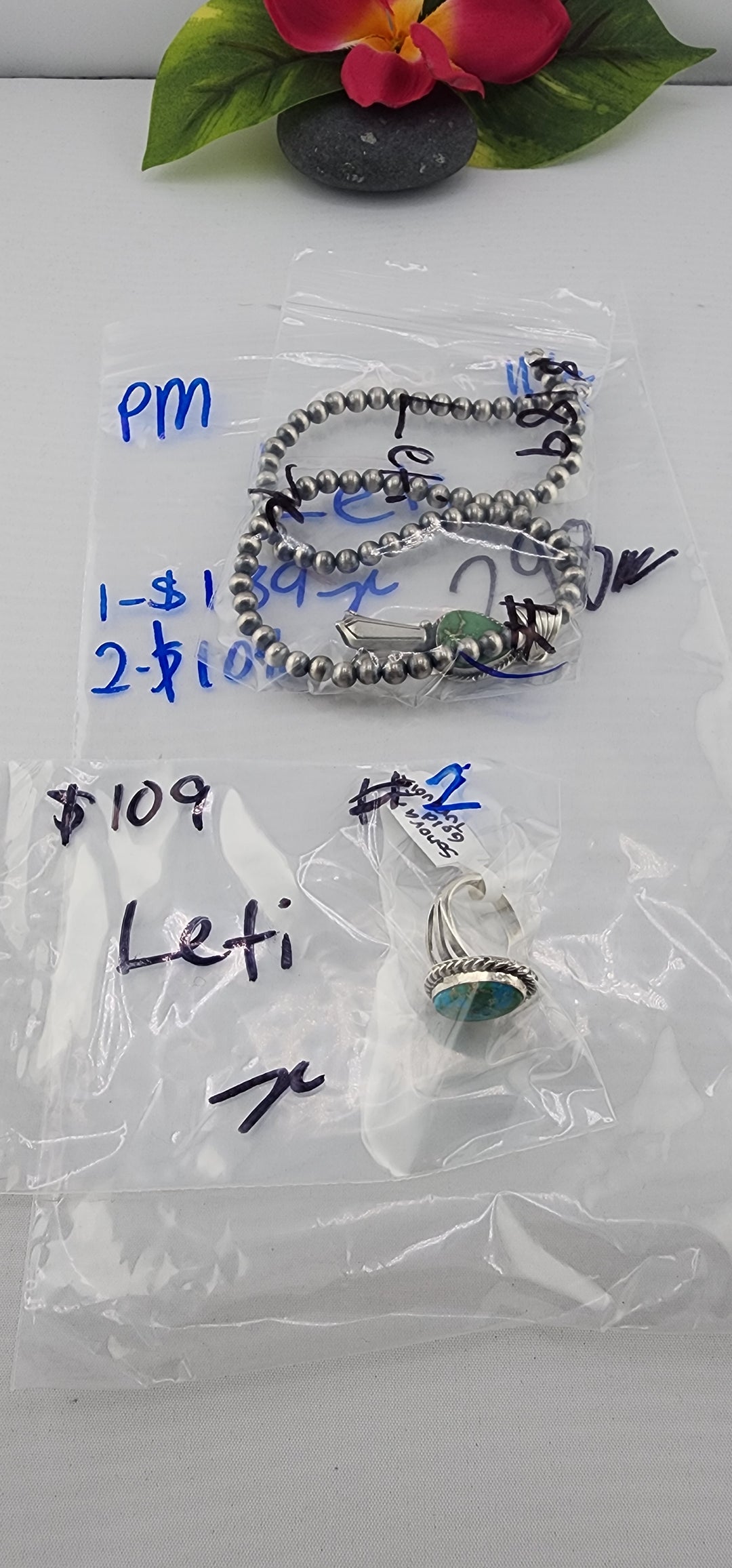 PM SHOW 48HR - RESERVED FOR: Leti - 11/8/2025 tiktok Live Show - 2 Sterling Silver Items