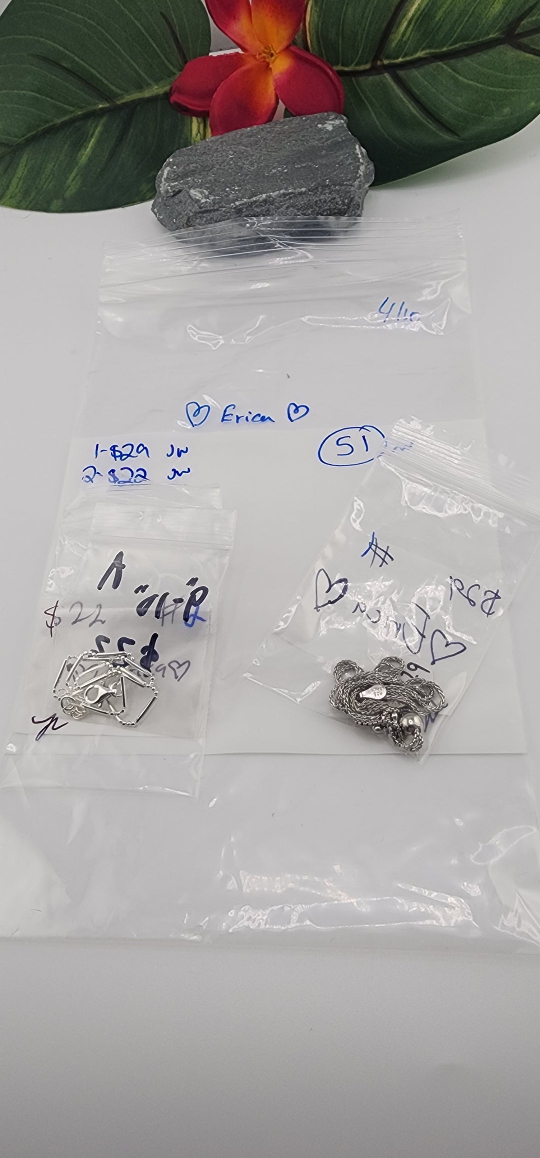 RESERVED FOR: ❤️Erica❤️-4/10/2025 tiktok Live Show -2  Sterling Silver Items