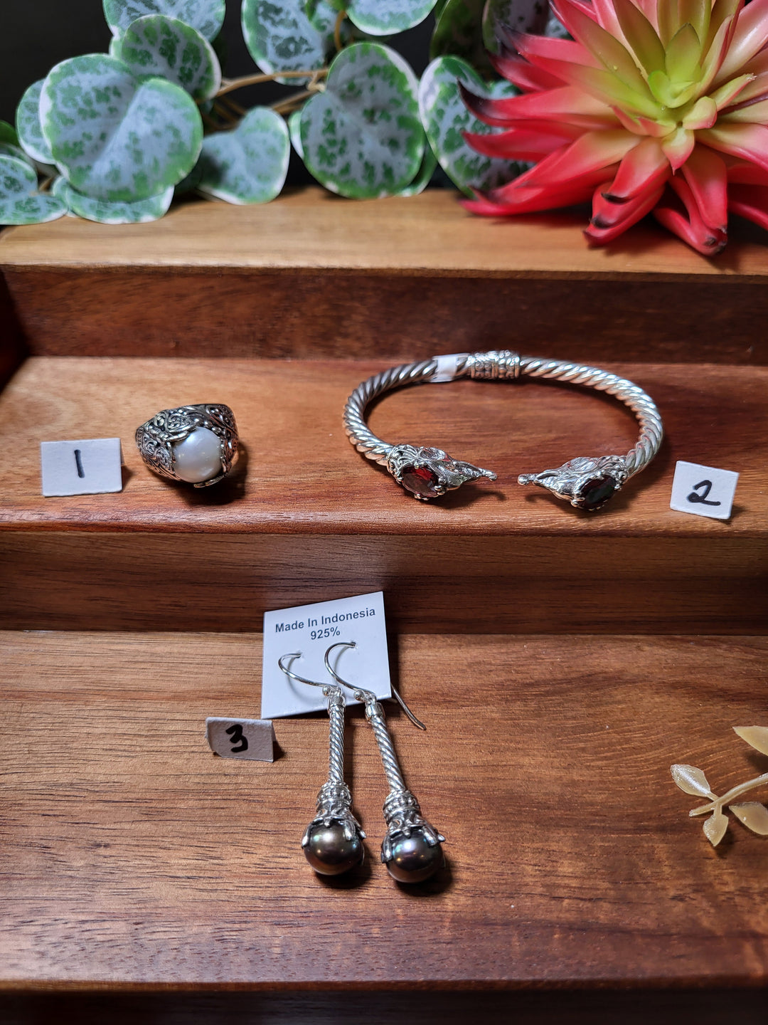 RESERVED FOR: Ari 8/14/24- 3 Sterling Silver Items