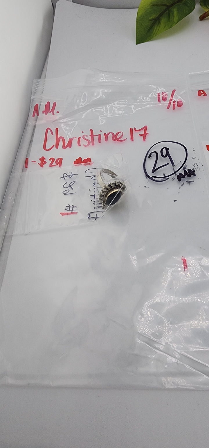 AM SHOW 48HR RESERVED FOR: Christine17 - 10/10/2025 FL tiktok Live Show - 1 Sterling Silver Items