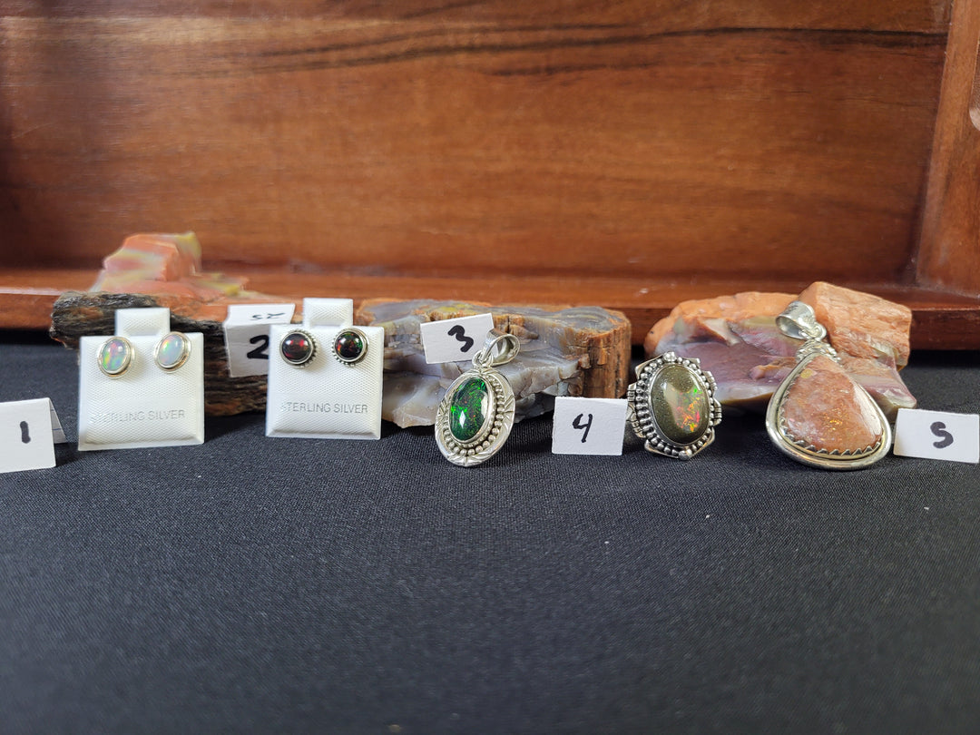 RESERVED FOR: Jeff Rodriguez-7/11/24-5 Sterling Silver Items