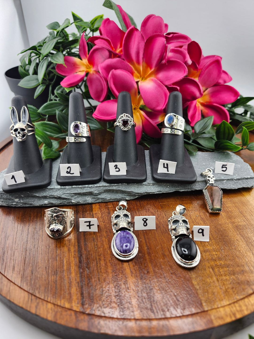 RESERVED FOR:  Sammy_Yoshiko -10/19/2024 -  8 Sterling Silver Items