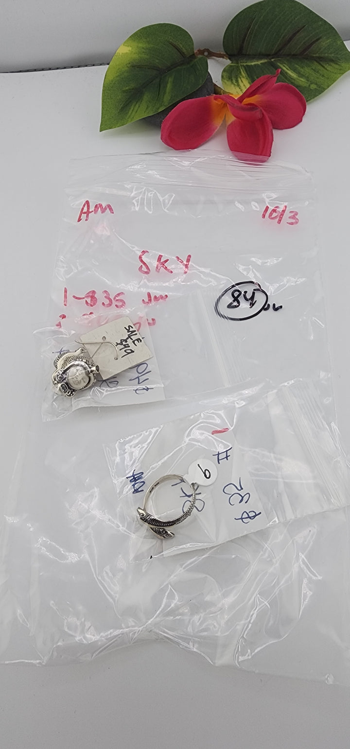 AM SHOW 48HR RESERVED FOR: SKY  - 10/3/2025 FL tiktok Live Show -  2 Sterling Silver Items