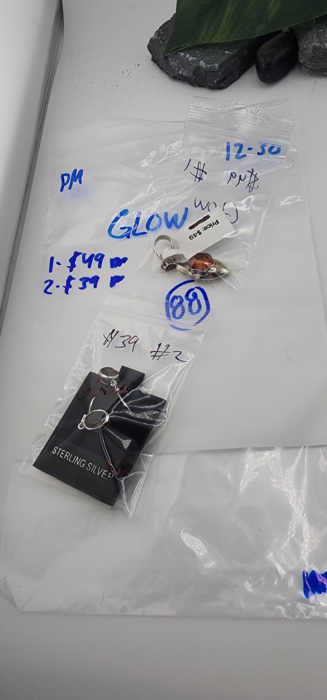 PM SHOW 48HR - RESERVED FOR: GLOW - 12/30/2025 tiktok Live Show - 2 Sterling Silver Items