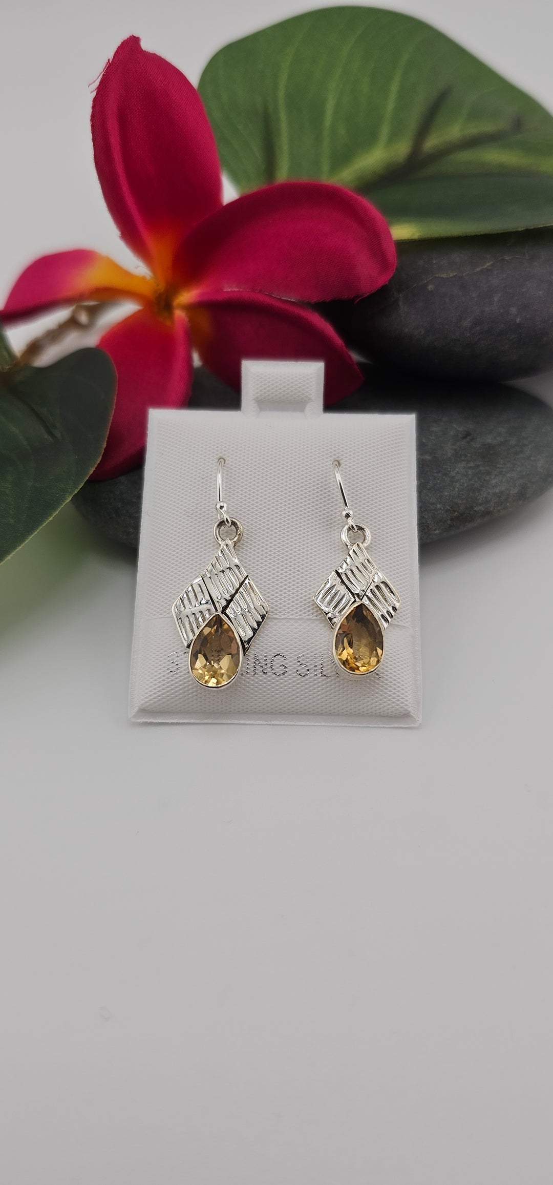 Citrine Dangle Earrings