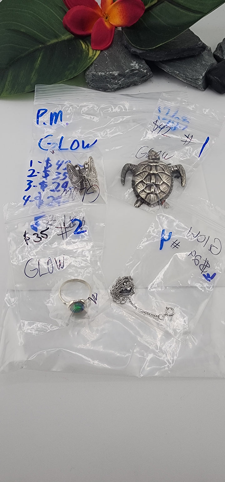 PM SHOW 48HR - RESERVED FOR: GLOW - 12/23/2025 tiktok Live Show - 4 Sterling Silver Items