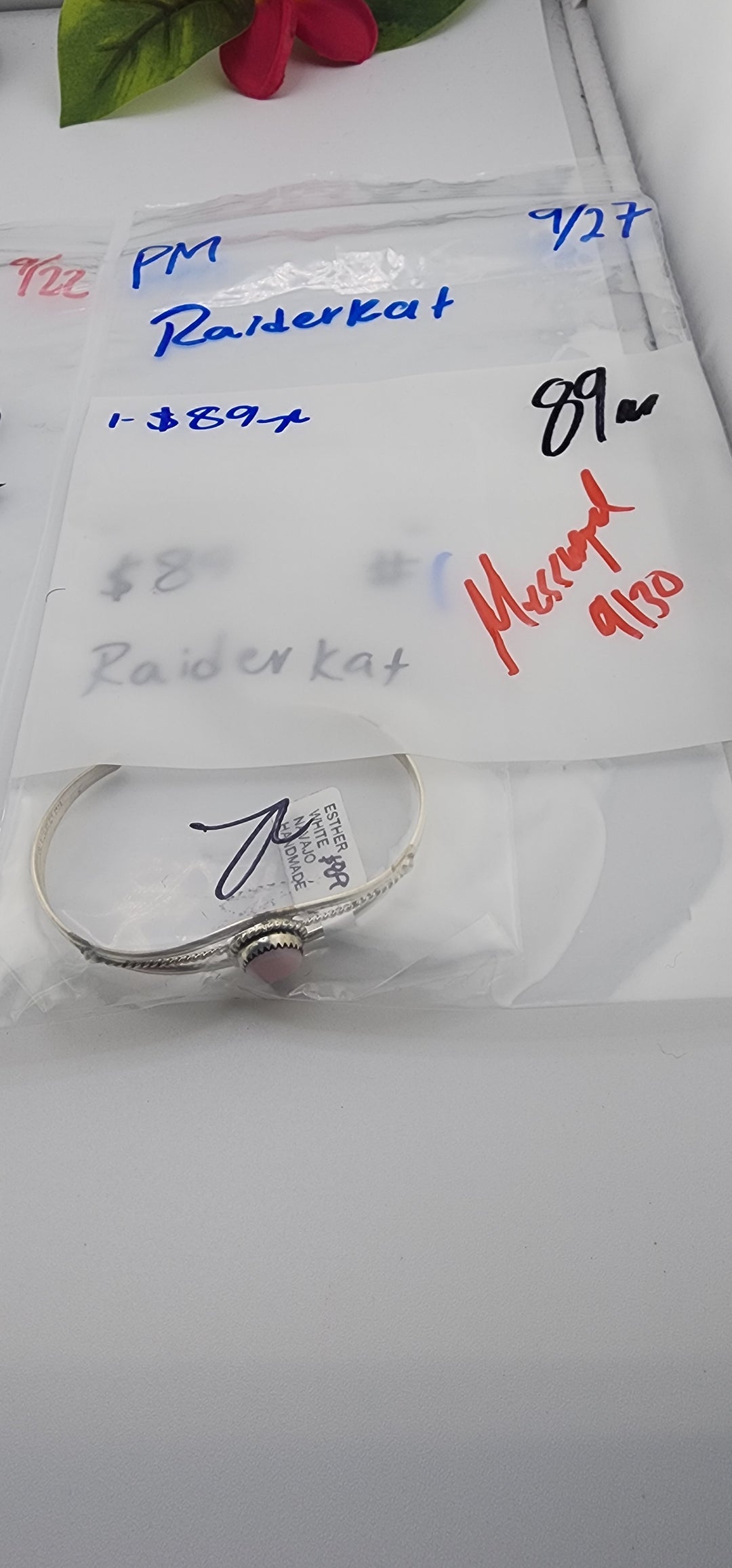 PM SHOW 48HR - RESERVED FOR: Raiderkat - 9/27/2025 FL tiktok Live Show - 1 Sterling Silver Items