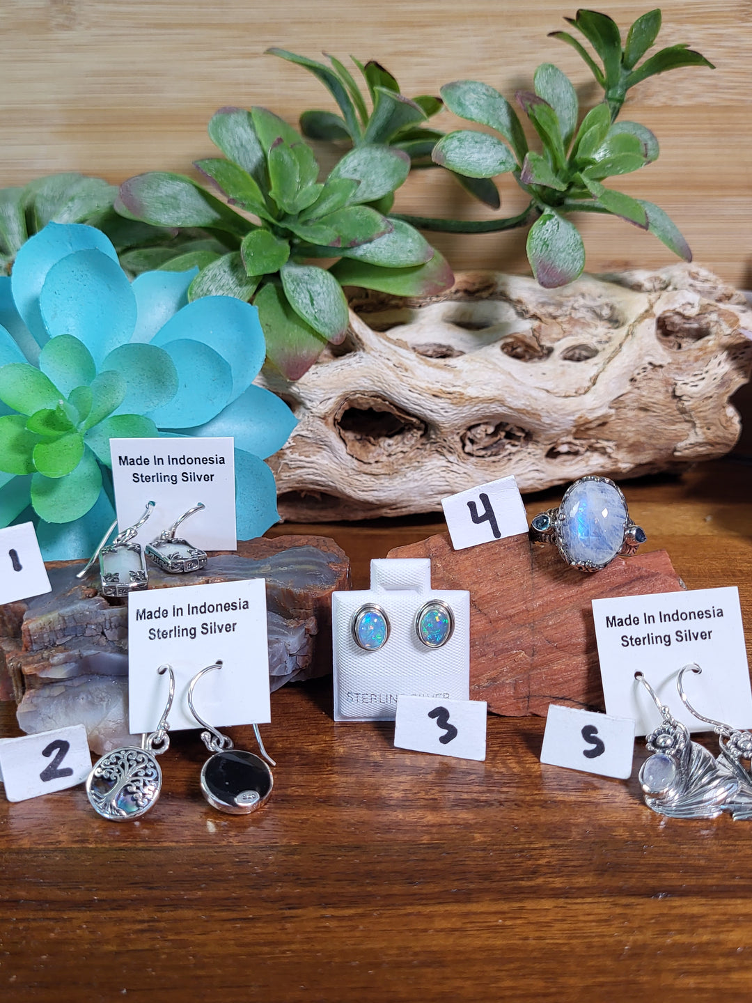 RESERVED FOR: Lulu 7/20/24- 5 Sterling Silver Items