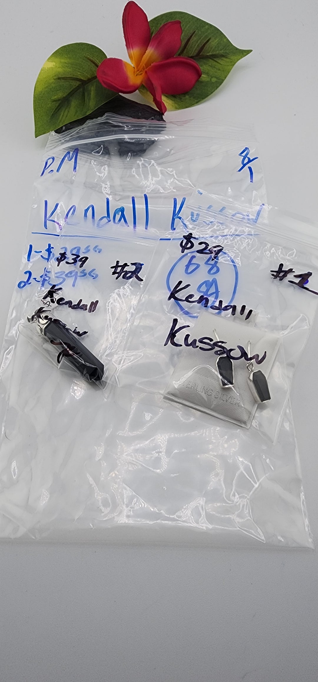 PM SHOW 48HR - RESERVED FOR: Kendall Kussow - 8/1/2025 FL tiktok Live Show - 2 Sterling Silver Items