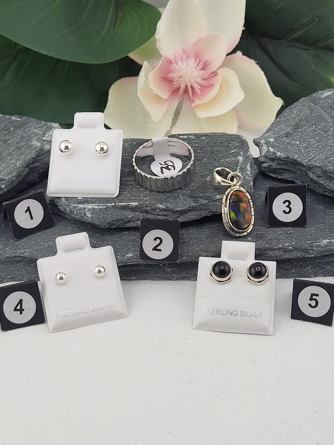 RESERVED FOR: Angie - 1/18/2025 - 5 Sterling Silver Items