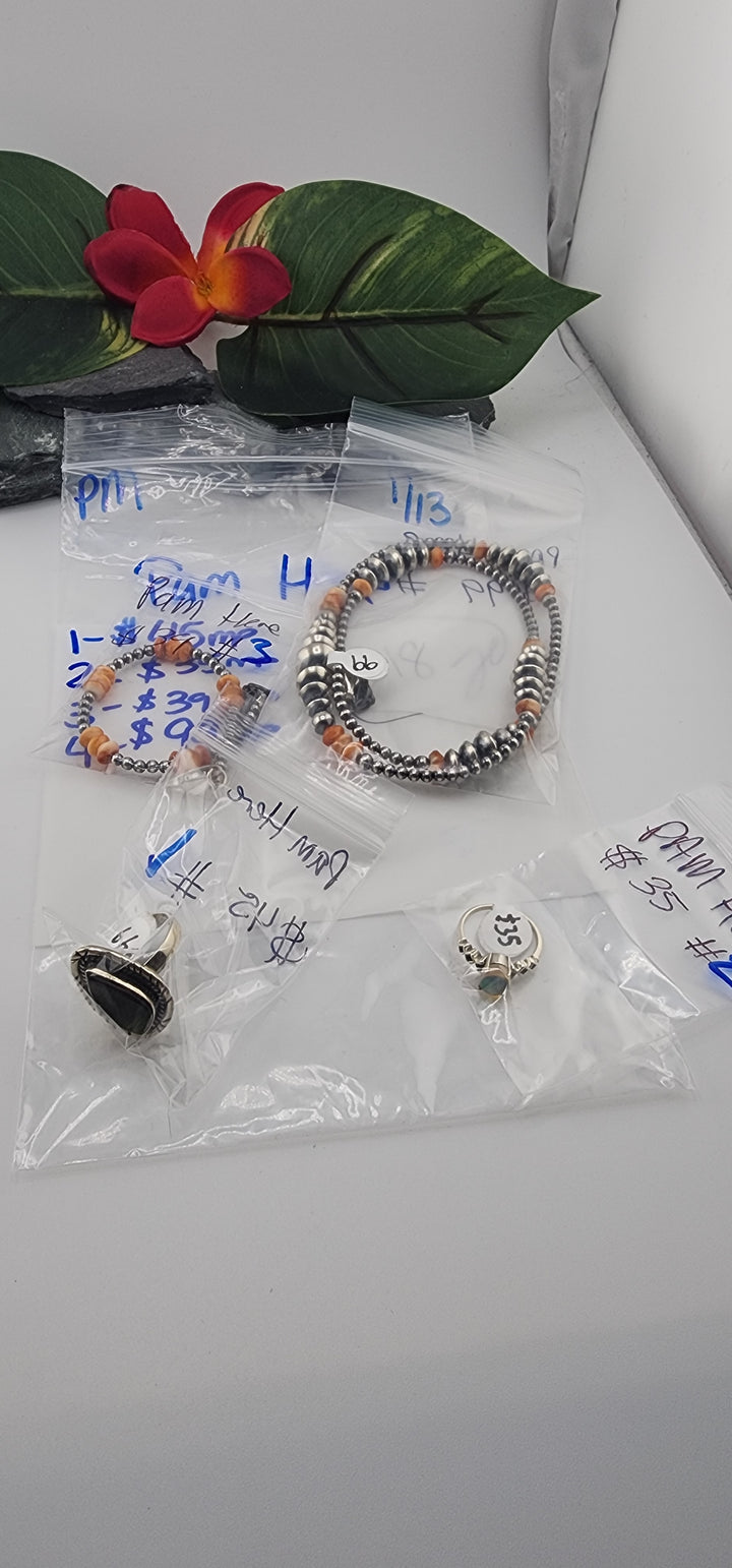 Custom sterling silver items - PM SHOW RESERVED FOR: Pam Here - 1/13/2026 tiktok Live Show - 4 Sterling Silver Items