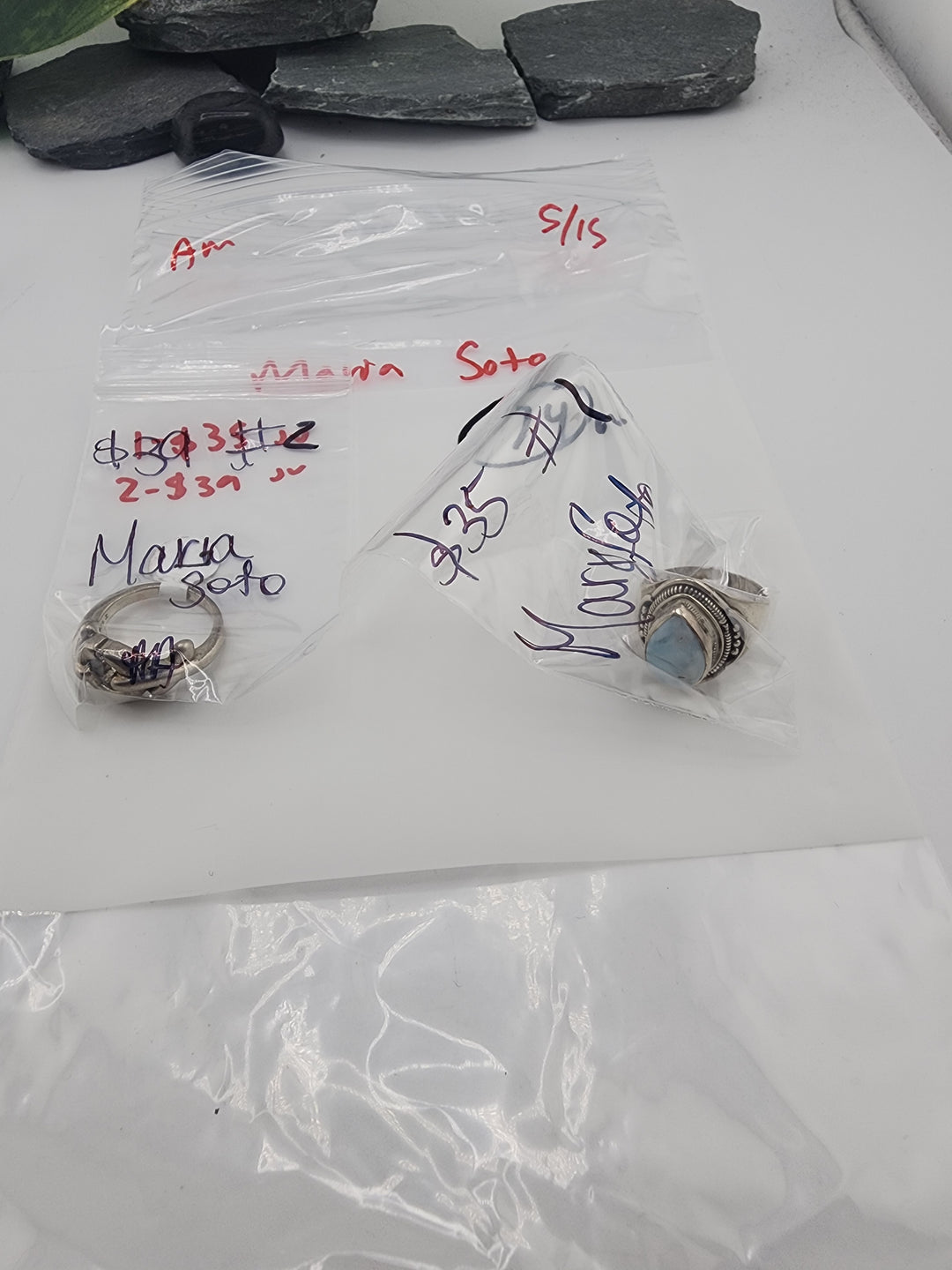 Maria Soto- 5/15/26 - 2 925 Sterling Silver Items