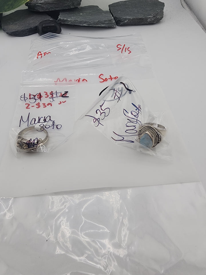 Maria Soto- 5/15/26 - 2 925 Sterling Silver Items