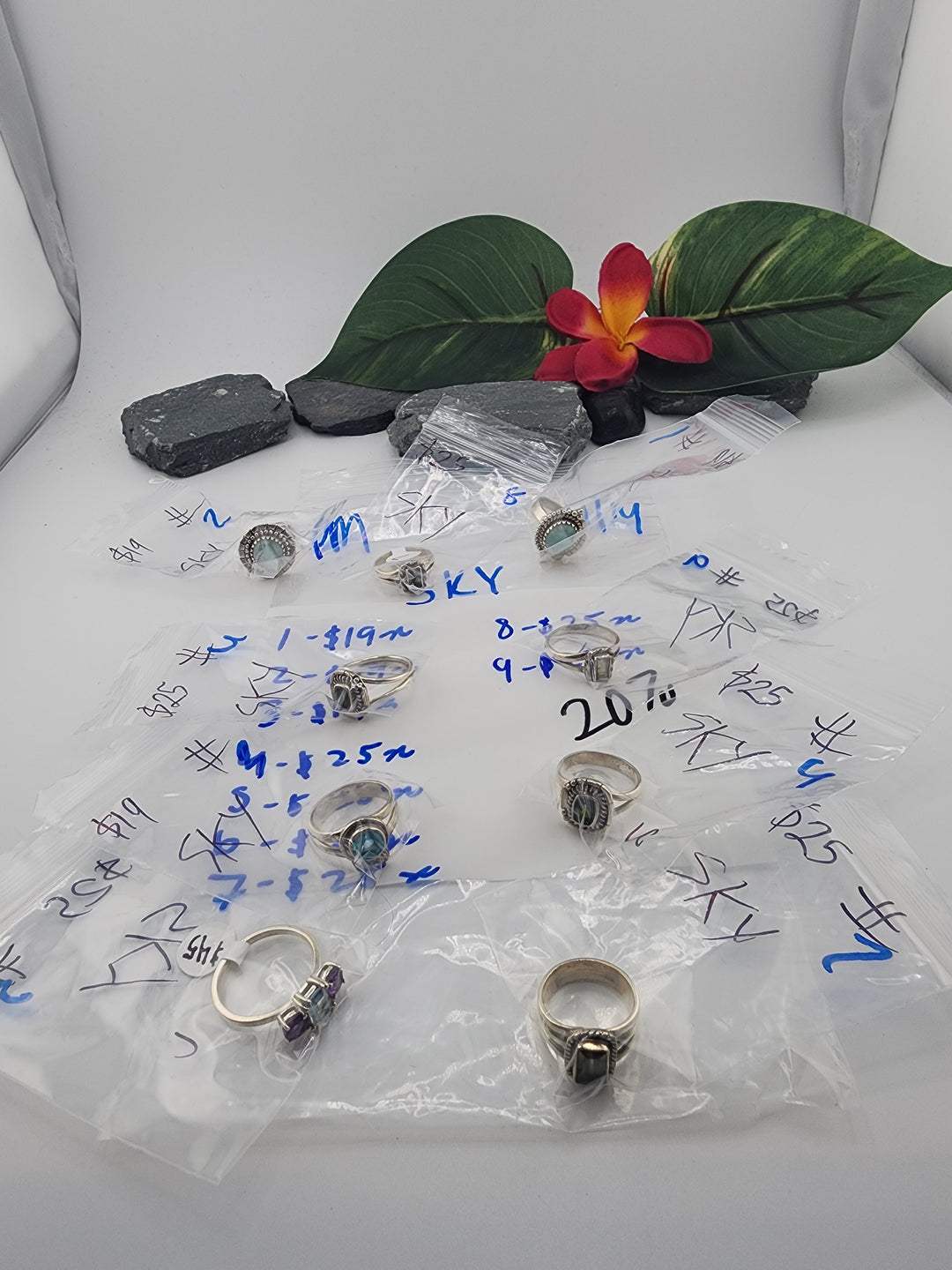 SKY - 4/14/26 PM - 9 925 Sterling Silver Items
