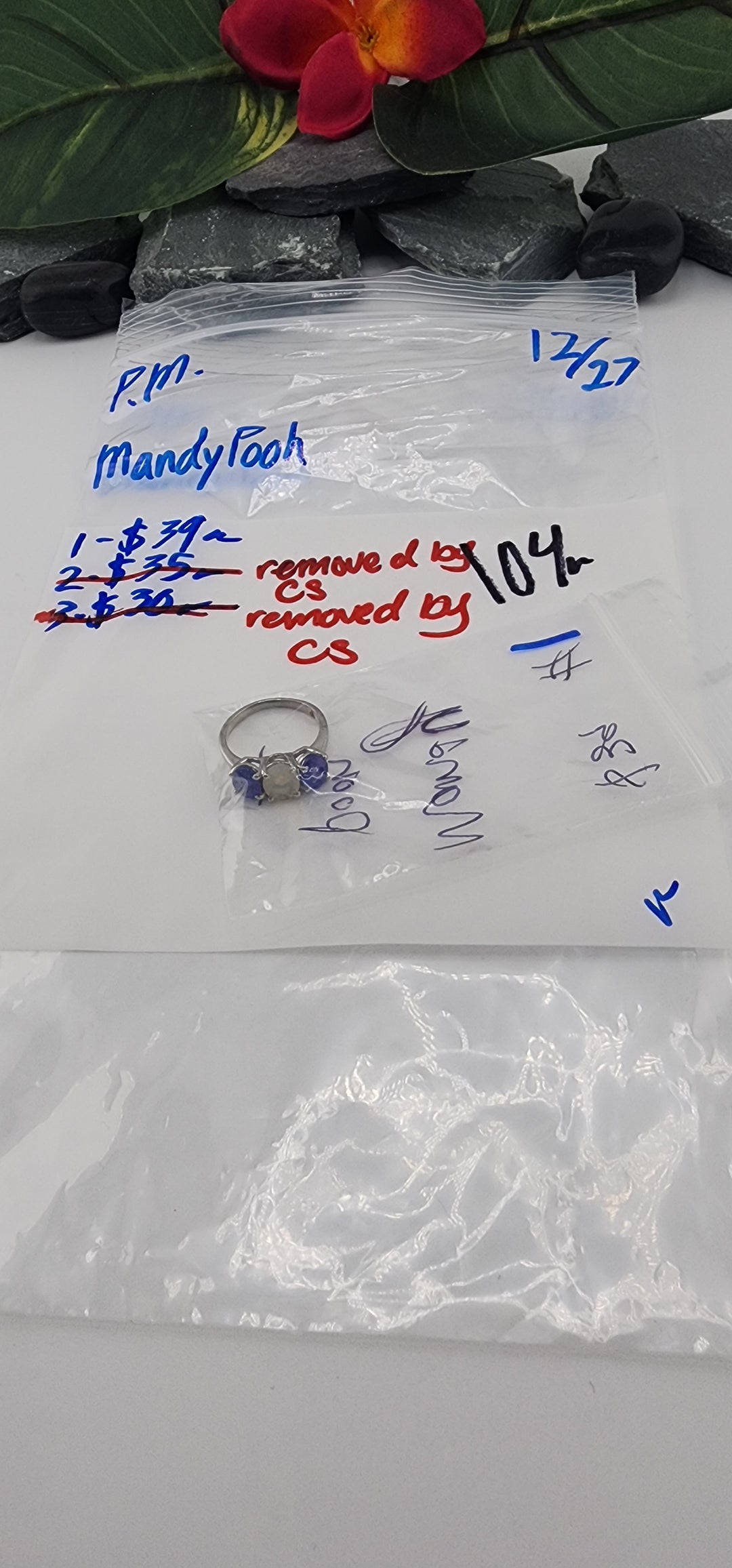 PM SHOW 48HR - RESERVED FOR: MandyPooh - 12/27/2025 tiktok Live Show - 3 Sterling Silver Items