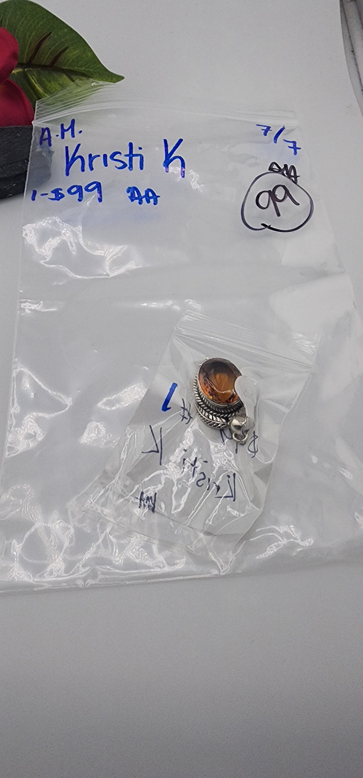 RESERVED FOR: Kristi K - 7/7/2025 tiktok A.M Live Show - 1 Sterling Silver Items