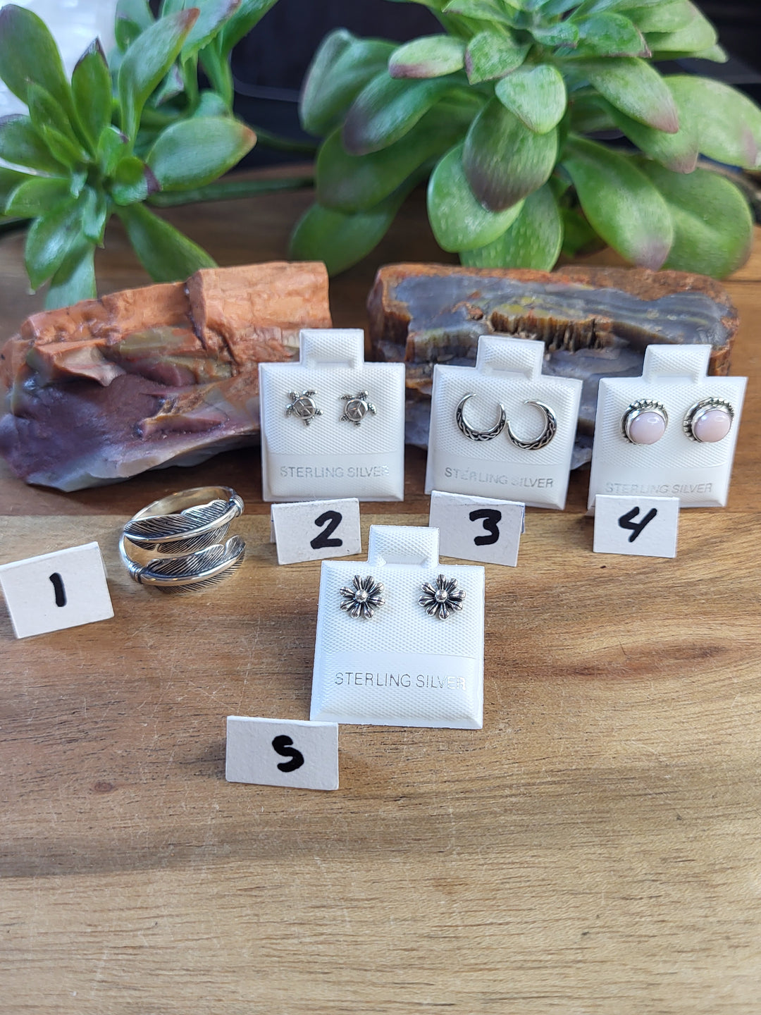 RESERVED FOR: a_lizette-7/7/24-5 Sterling Silver Items