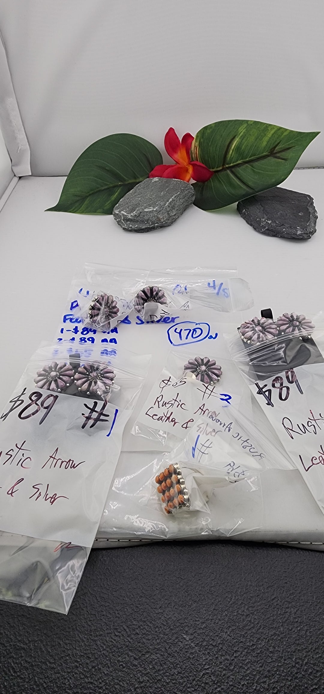 RESERVED FOR: Rustic Arrow Feather & Silver  - 4/5/2025 tiktok Live Show -6  Sterling Silver Items