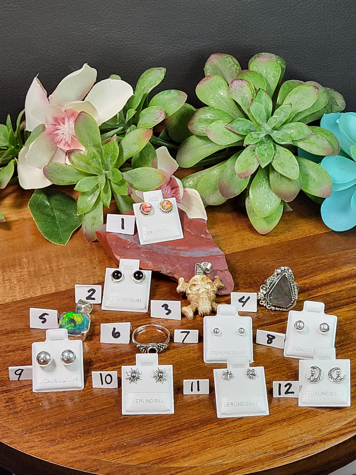 RESERVED FOR: Carrie Michelle-7/14/24-17 Sterling Silver Items
