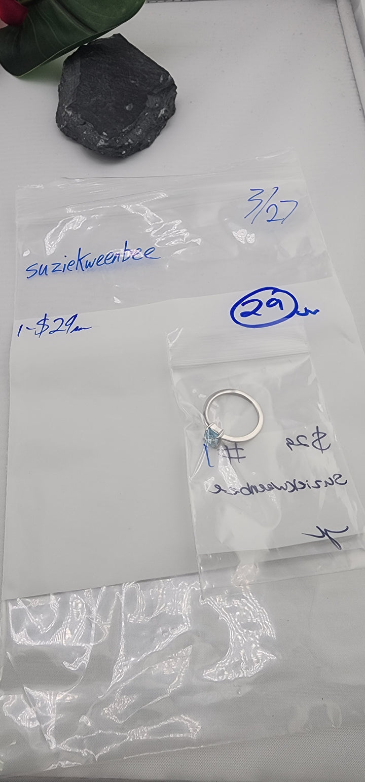 RESERVED FOR: suziekweenbee - 3/27/2025 tiktok Live Show -1 Sterling Silver Items