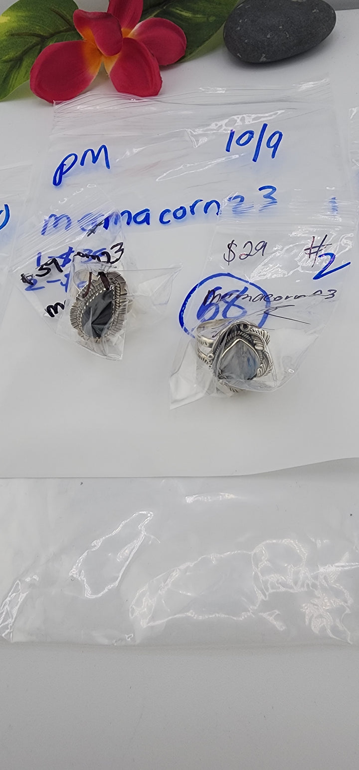 PM SHOW 48HR - RESERVED FOR: mermacorn23 - 10/9/2025 FL tiktok Live Show - 2 Sterling Silver Items
