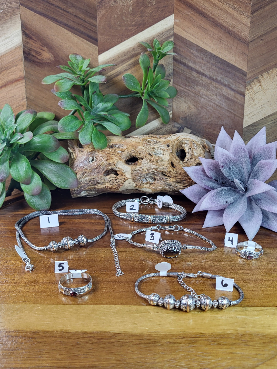 RESERVED FOR: LKB 8/3/24- 6 Sterling Silver Items