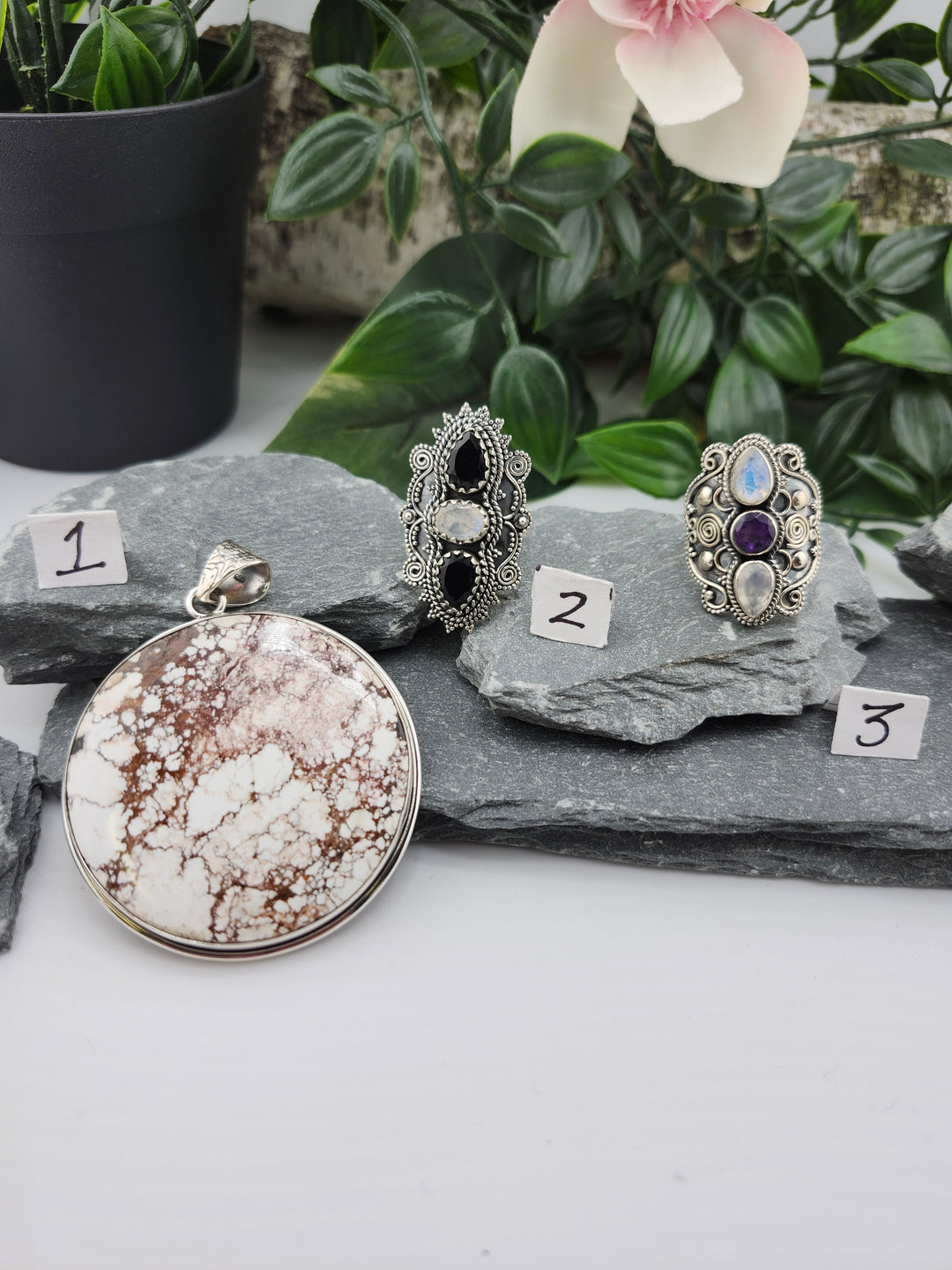 RESERVED FOR:  Kristy-11/10/2024-3 Sterling Silver Items