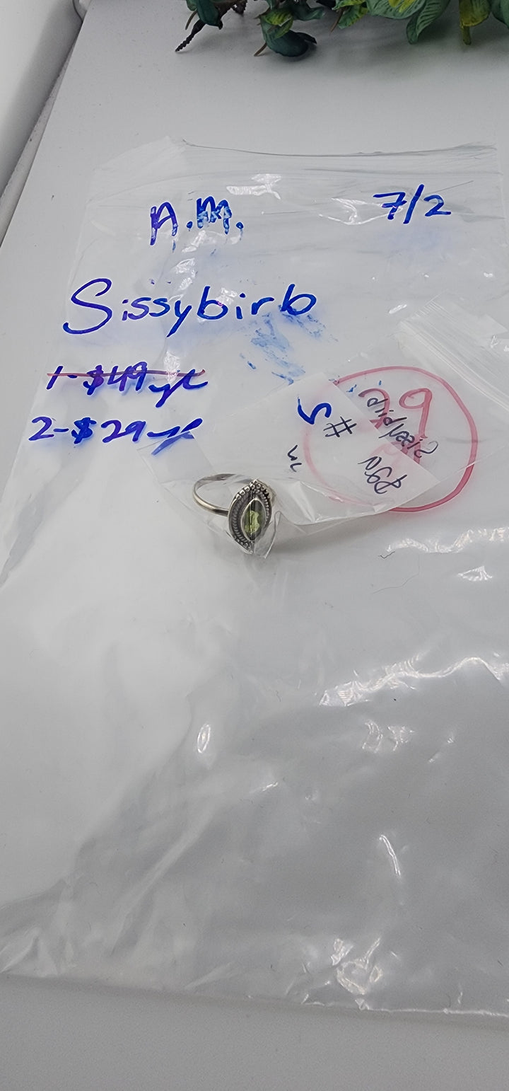 RESERVED FOR: Sissybirb - 7/2/2025 tiktok A.M Live Show - 1 Sterling Silver Items