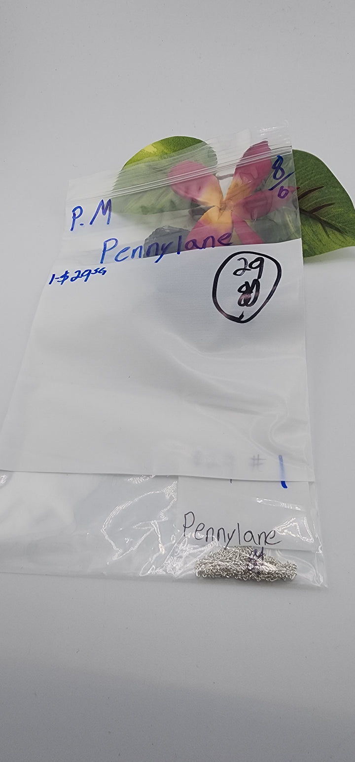 PM SHOW 48HR - RESERVED FOR: Pennylane - 8/6/2025 FL tiktok Live Show - 1 Sterling Silver Items