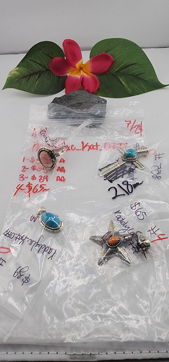 AM SHOW 48HR - RESERVED FOR: kaddyLac_kat_0777 - 7/24/2025 FL tiktok Live Show - 4 Sterling Silver Items
