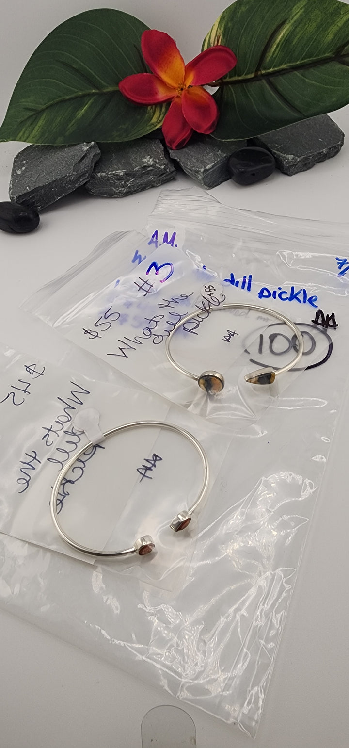 RESERVED FOR: whats the dill pickle - 7/7/2025 tiktok A.M Live Show - 2 Sterling Silver Items