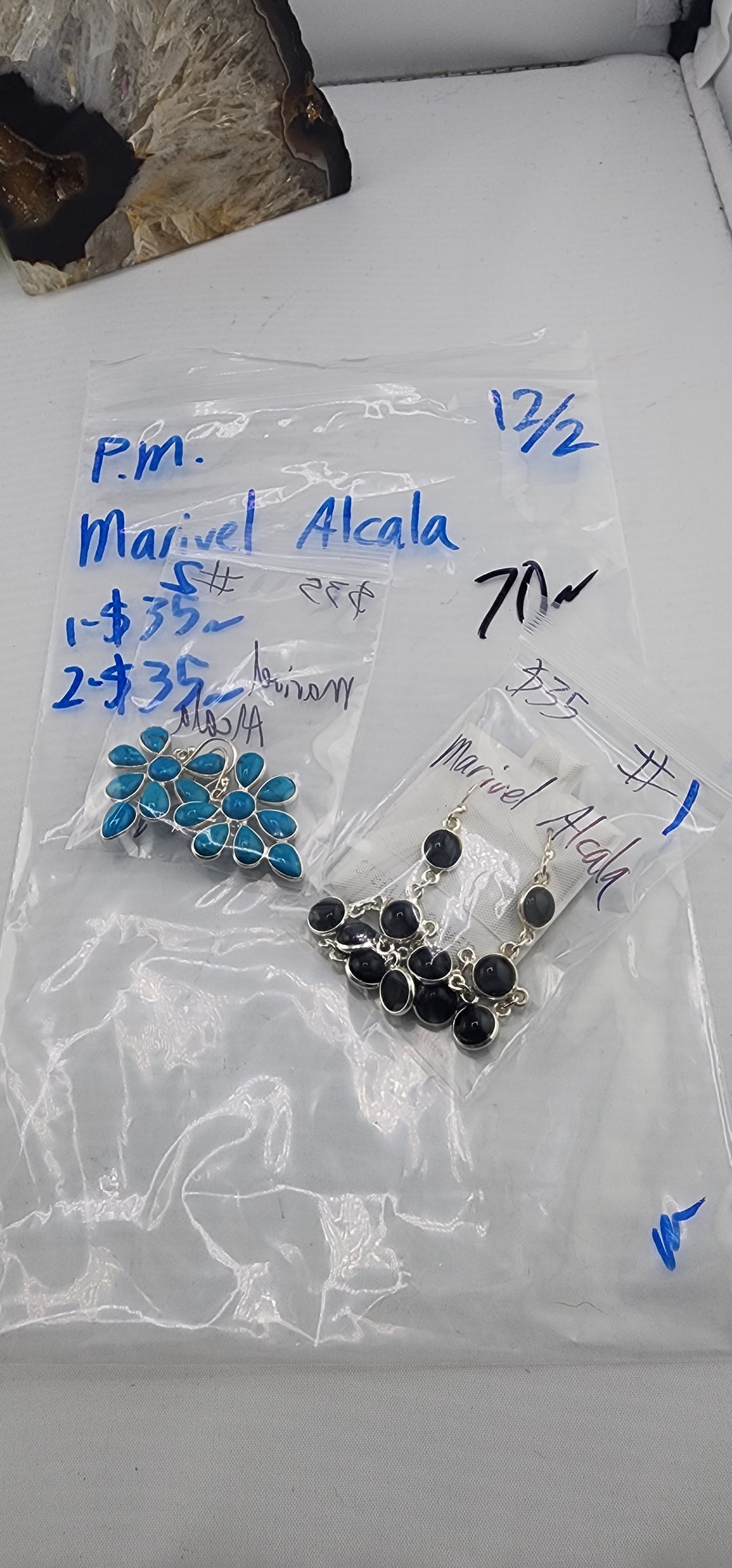 PM SHOW 48HR - RESERVED FOR: Marivel Alcala - 12/2/2025 tiktok Live Show - 2 Sterling Silver Items