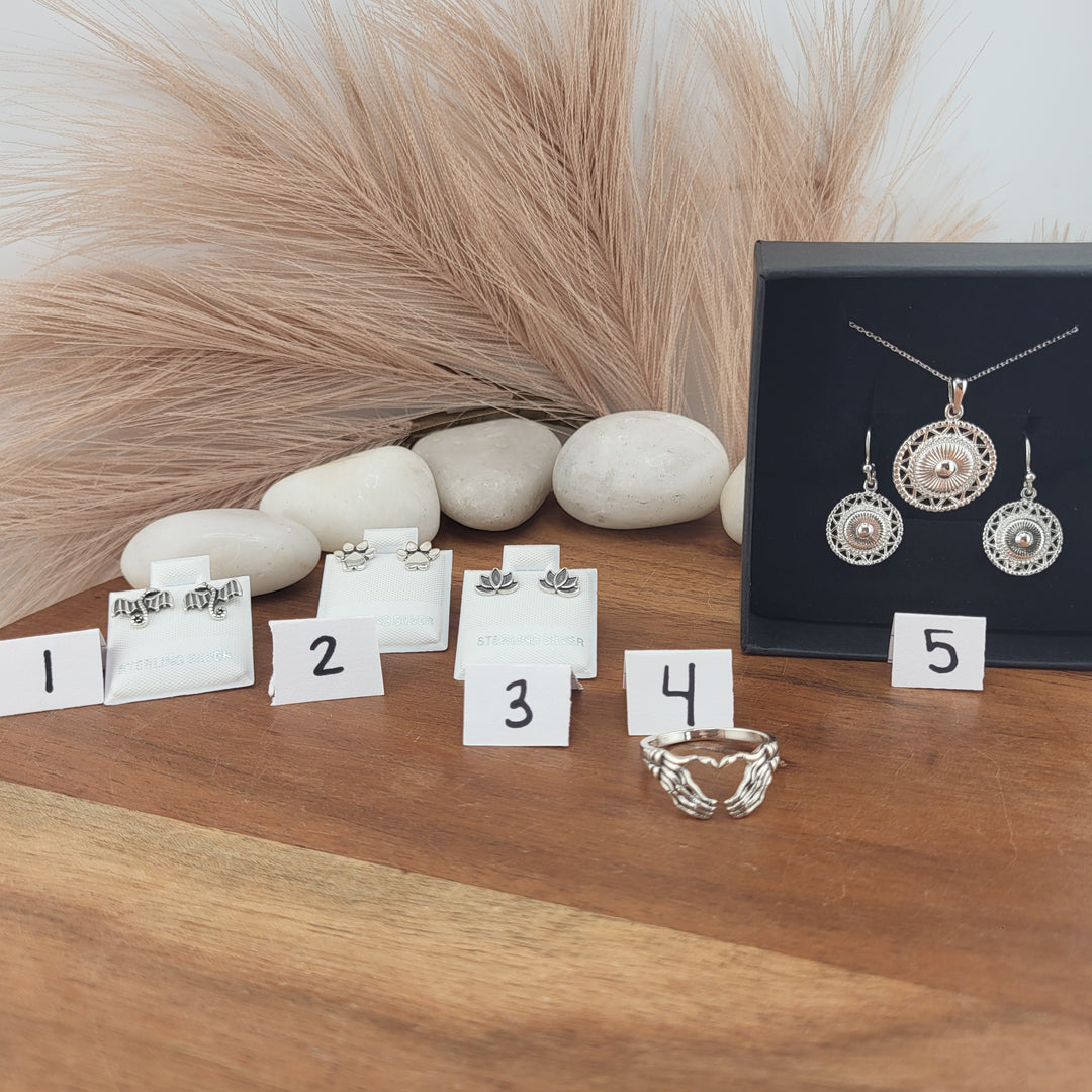 RESERVED FOR: Pat O'Leary 9/28/2024 - 5 Sterling Silver Items