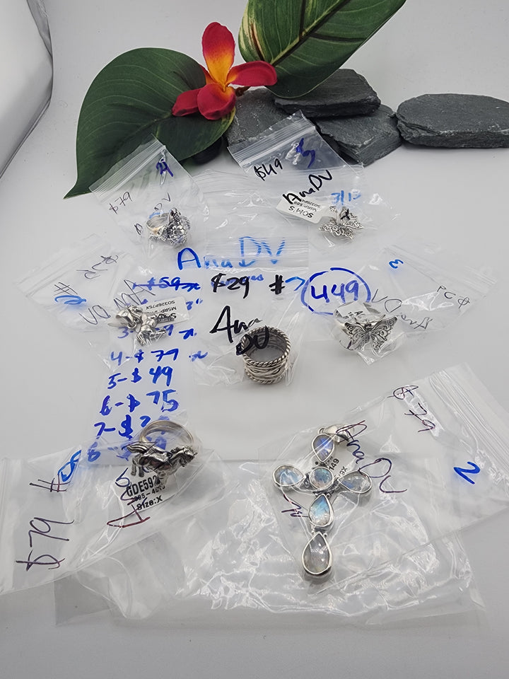 AnaDV - 3/13/26 - 3 925 Sterling Silver Items