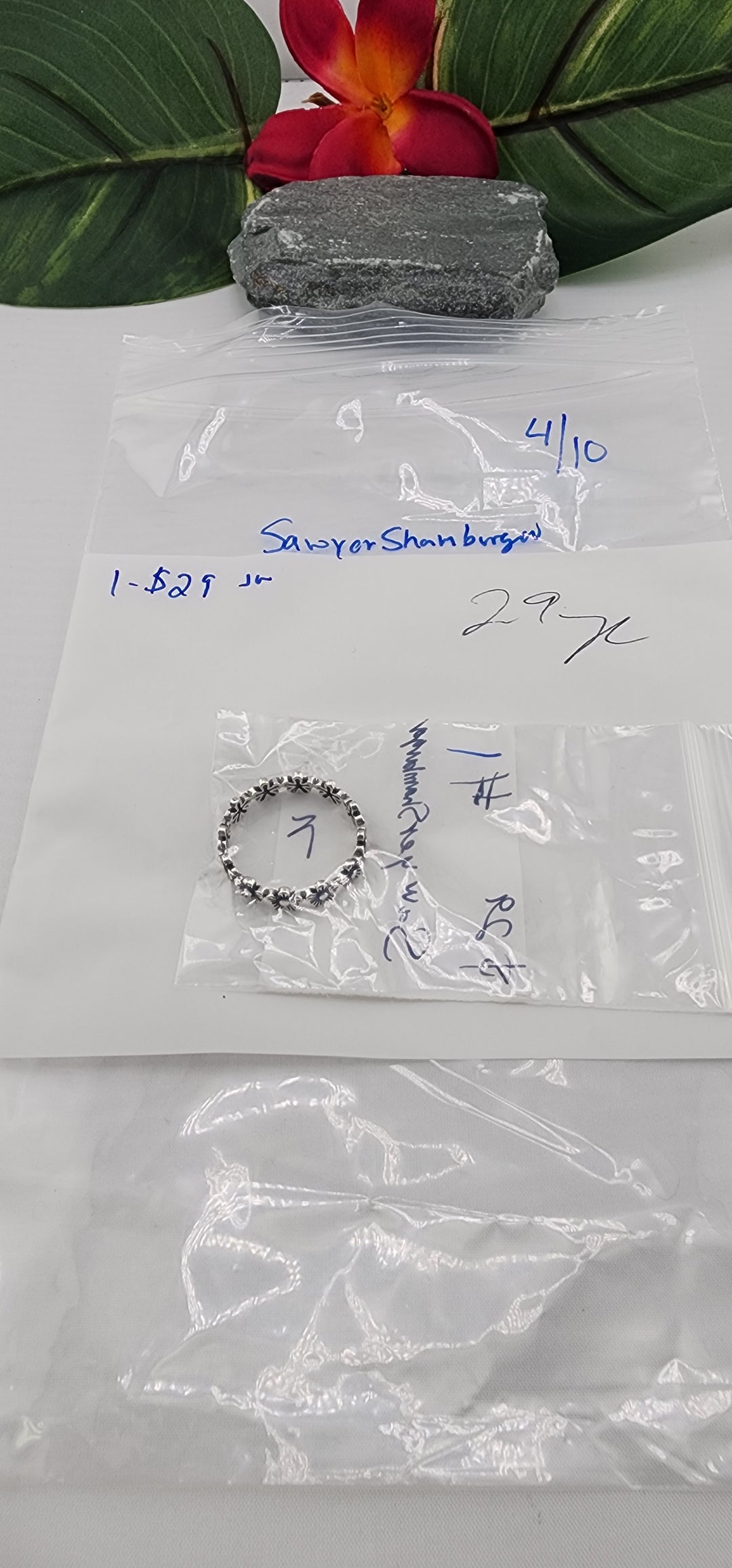 RESERVED FOR: SawyerShamburger- 4/10/2025 tiktok Live Show - 1 Sterling Silver Items