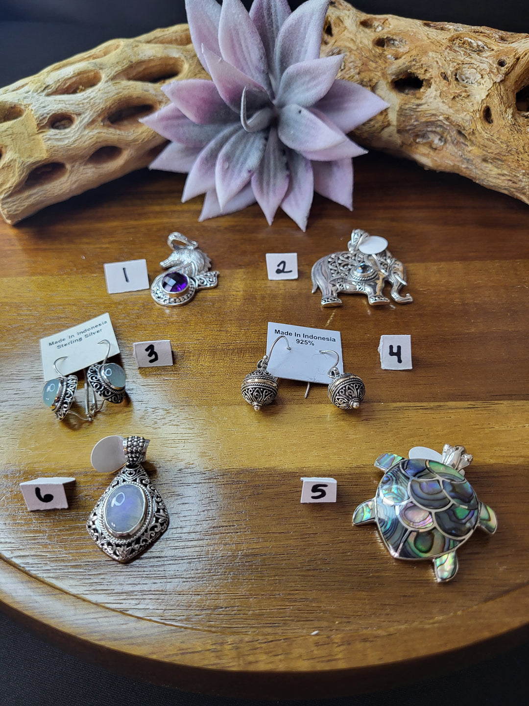 RESERVED FOR: Lee_K 8/4/24- 6 Sterling Silver Items