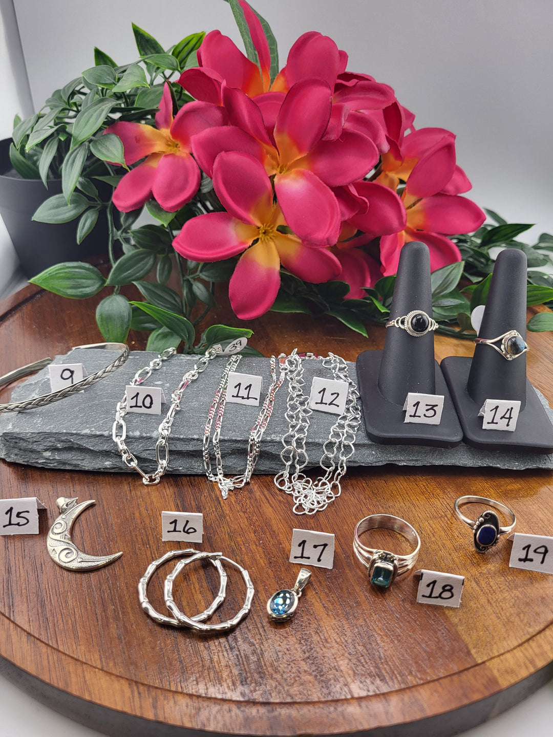 RESERVED FOR:   Cash Cow Side Hustler -10/24/2024 - 21 Sterling Silver Items