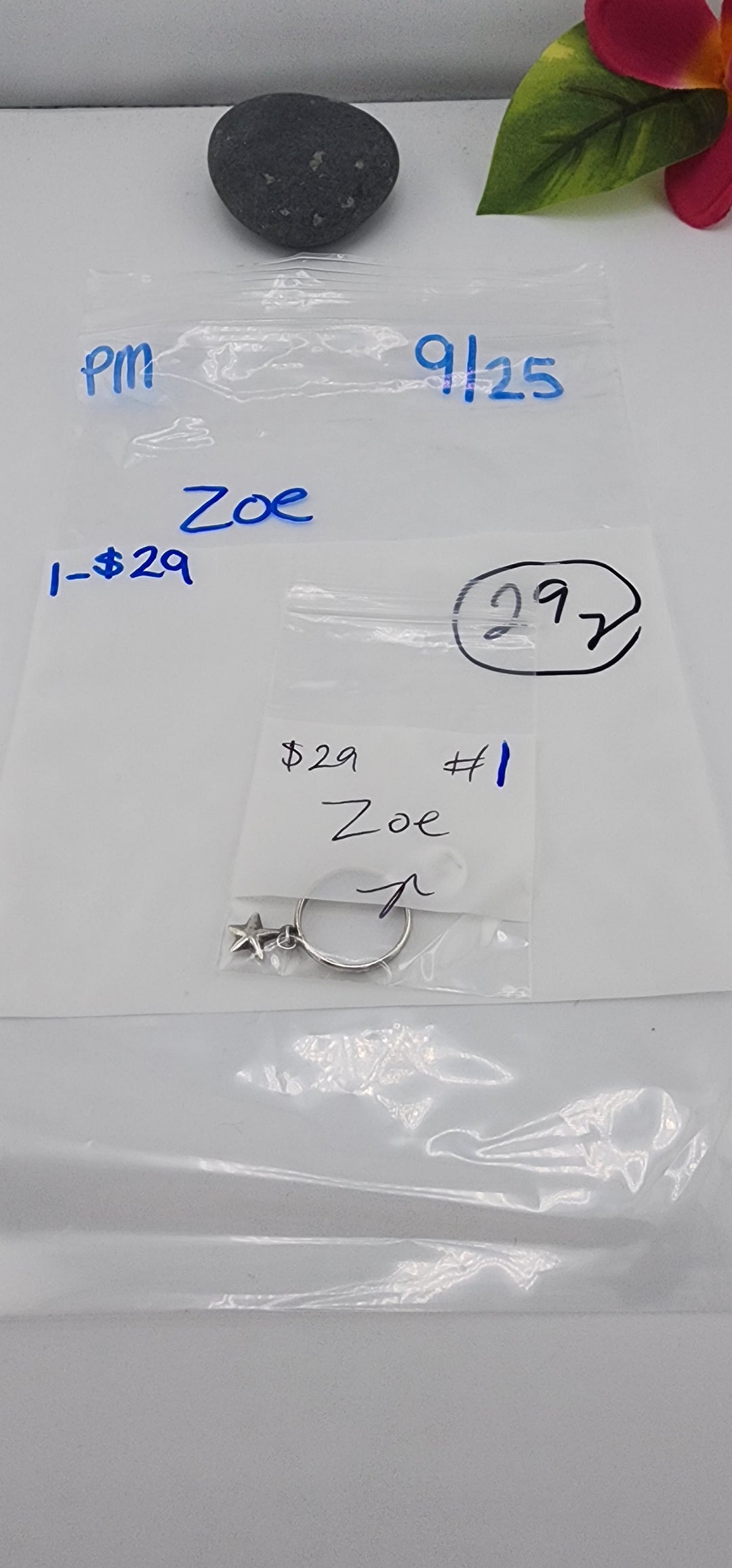 PM SHOW 48HR - RESERVED FOR: Zoe - 9/25/2025 FL tiktok Live Show - 1 Sterling Silver Items