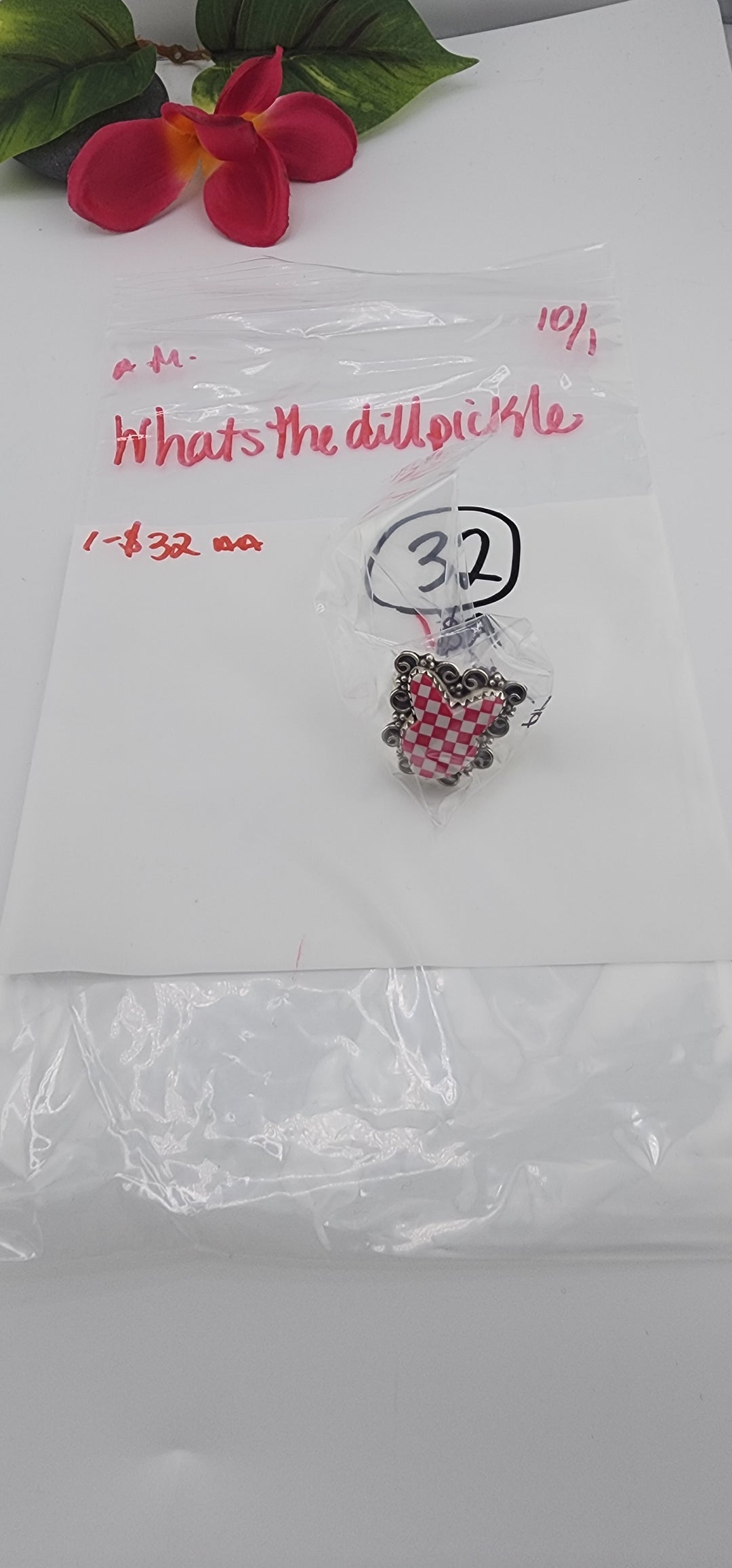 AM SHOW 48HR RESERVED FOR: What’s the dill pickle - 10/1/2025 FL tiktok Live Show -  1 Sterling Silver Items
