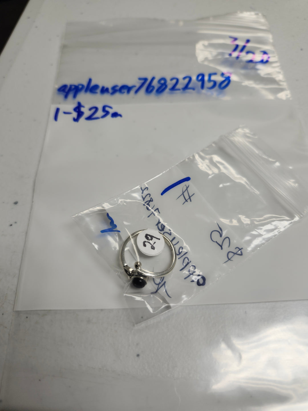 RESERVED FOR: appleuser76822958 - 3/20/2025 Live Show - 1 Sterling Silver Items