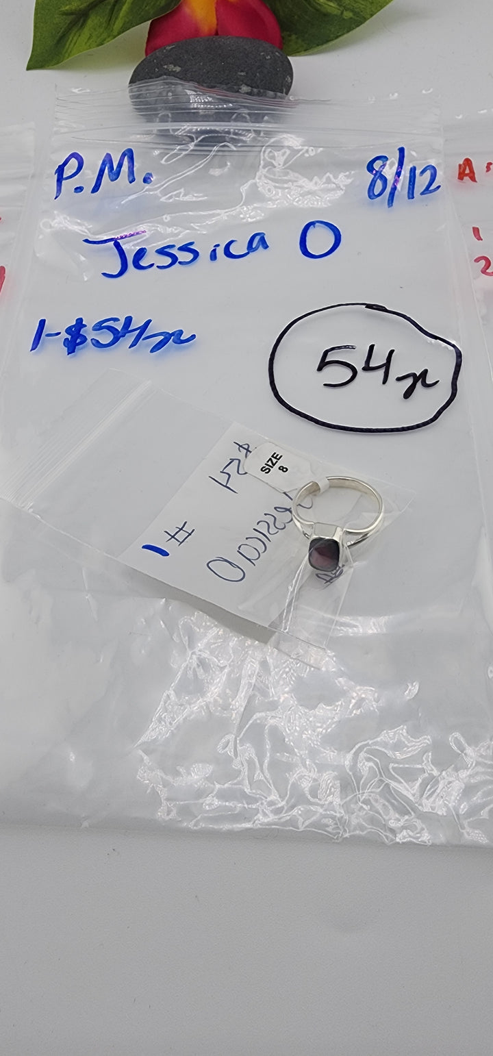 PM SHOW 48HR - RESERVED FOR: Jessica O  - 8/12/2025 FL tiktok Live Show - 1 Sterling Silver Items