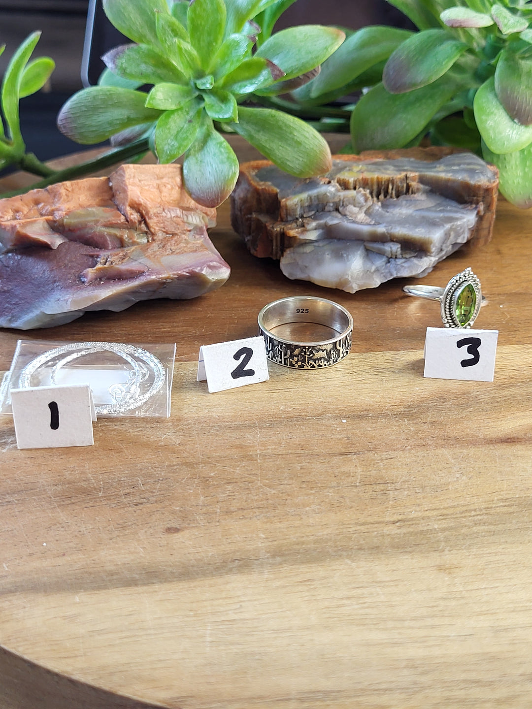 RESERVED FOR: Sara B-7/7/24- 3 Sterling Silver Items