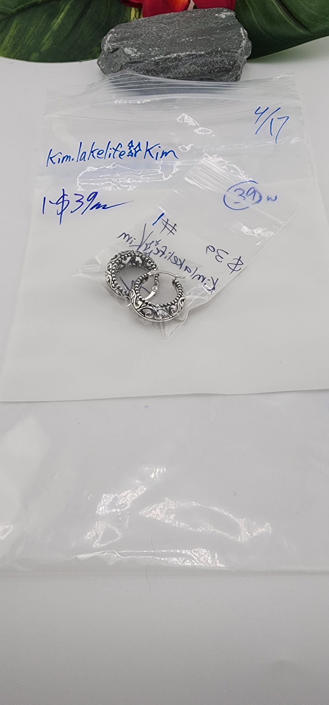 RESERVED FOR: kim.lakelife✨️Kim - 4/17/2025 tiktok Live Show -1 Sterling Silver Items