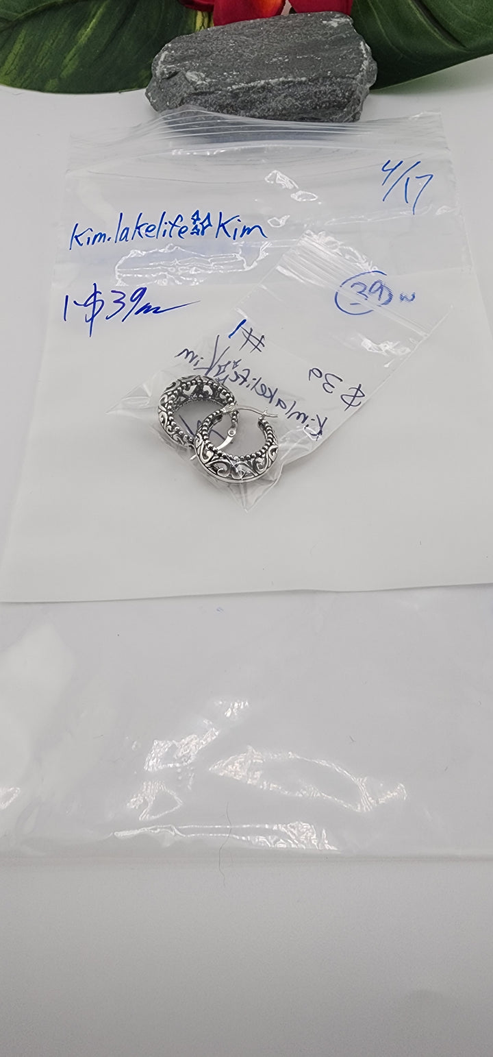 RESERVED FOR: kim.lakelife✨️Kim - 4/17/2025 tiktok Live Show -1 Sterling Silver Items