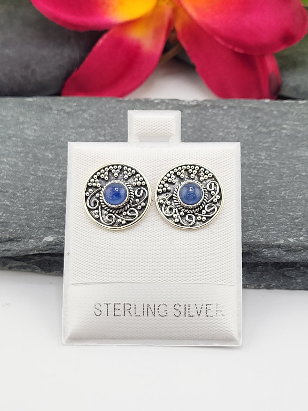Tanzanite Stud Earrings