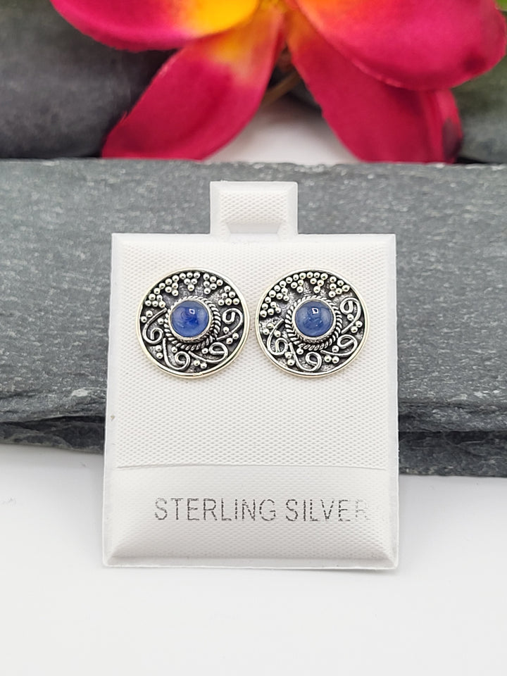Tanzanite Stud Earrings