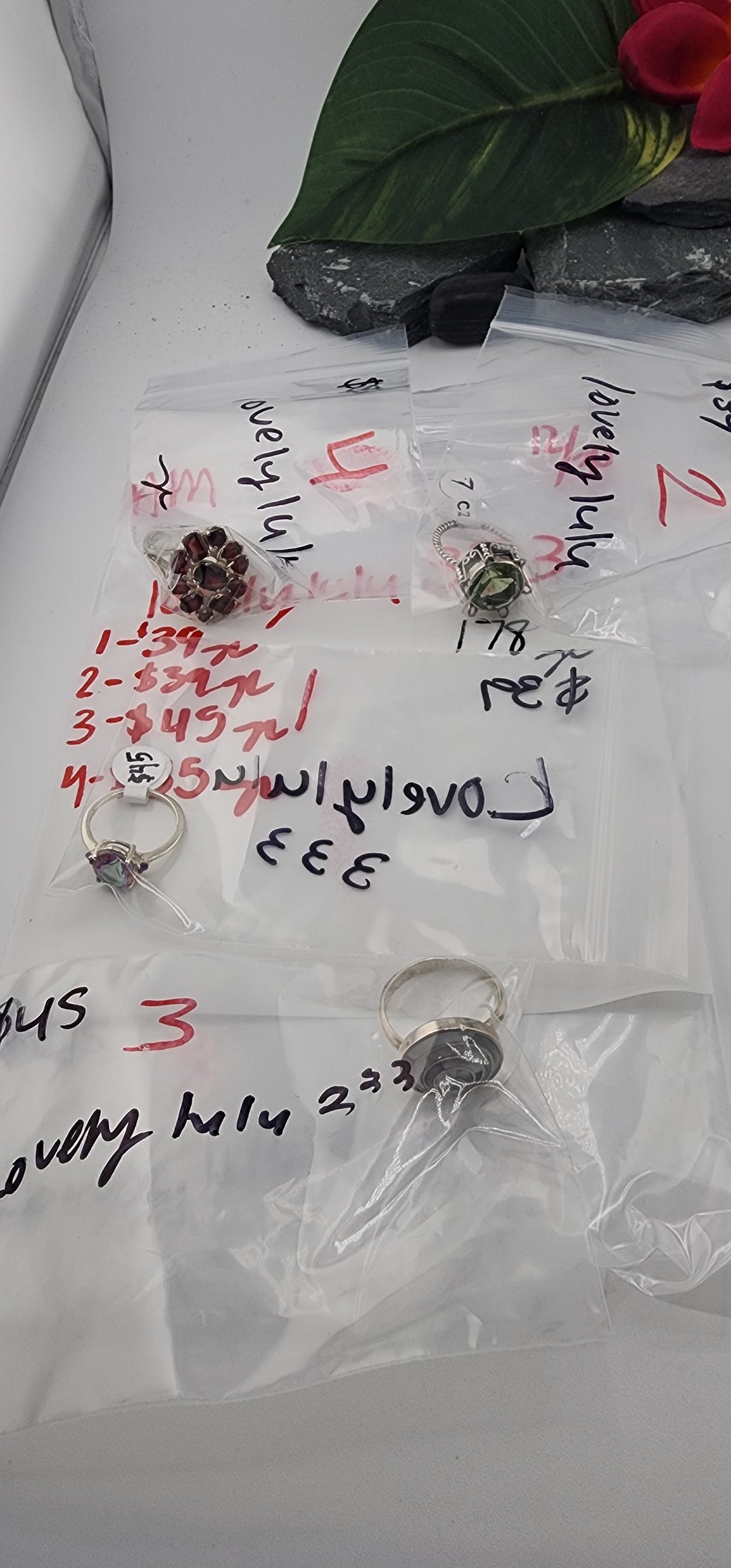 AM SHOW 48HR RESERVED FOR: lovelylulu333 - 12/30/2025 FL tiktok Live Show - 4 Sterling Silver Items