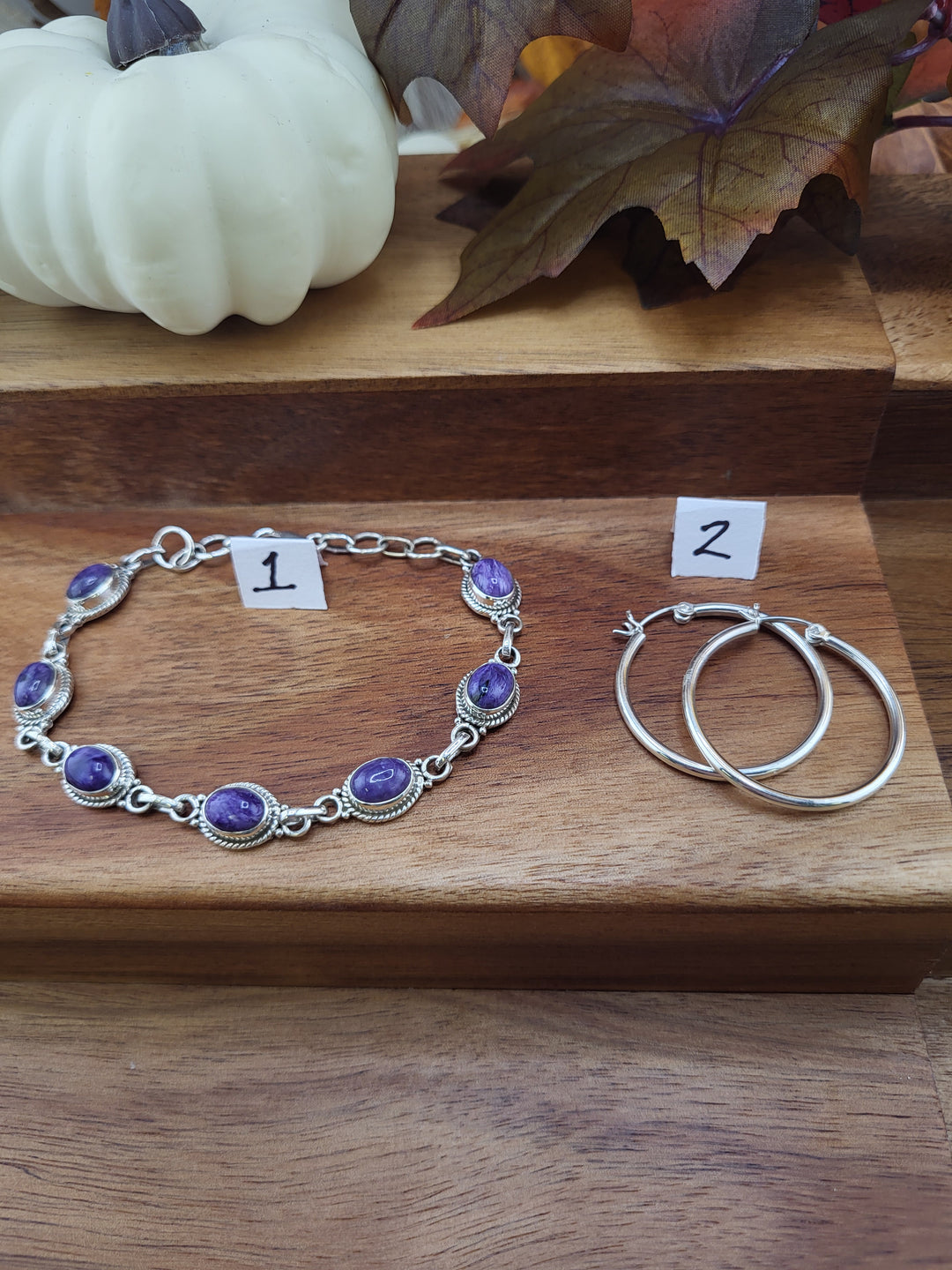 RESERVED FOR:  Blessed mama -10/30/2024 - 2 Sterling Silver Items