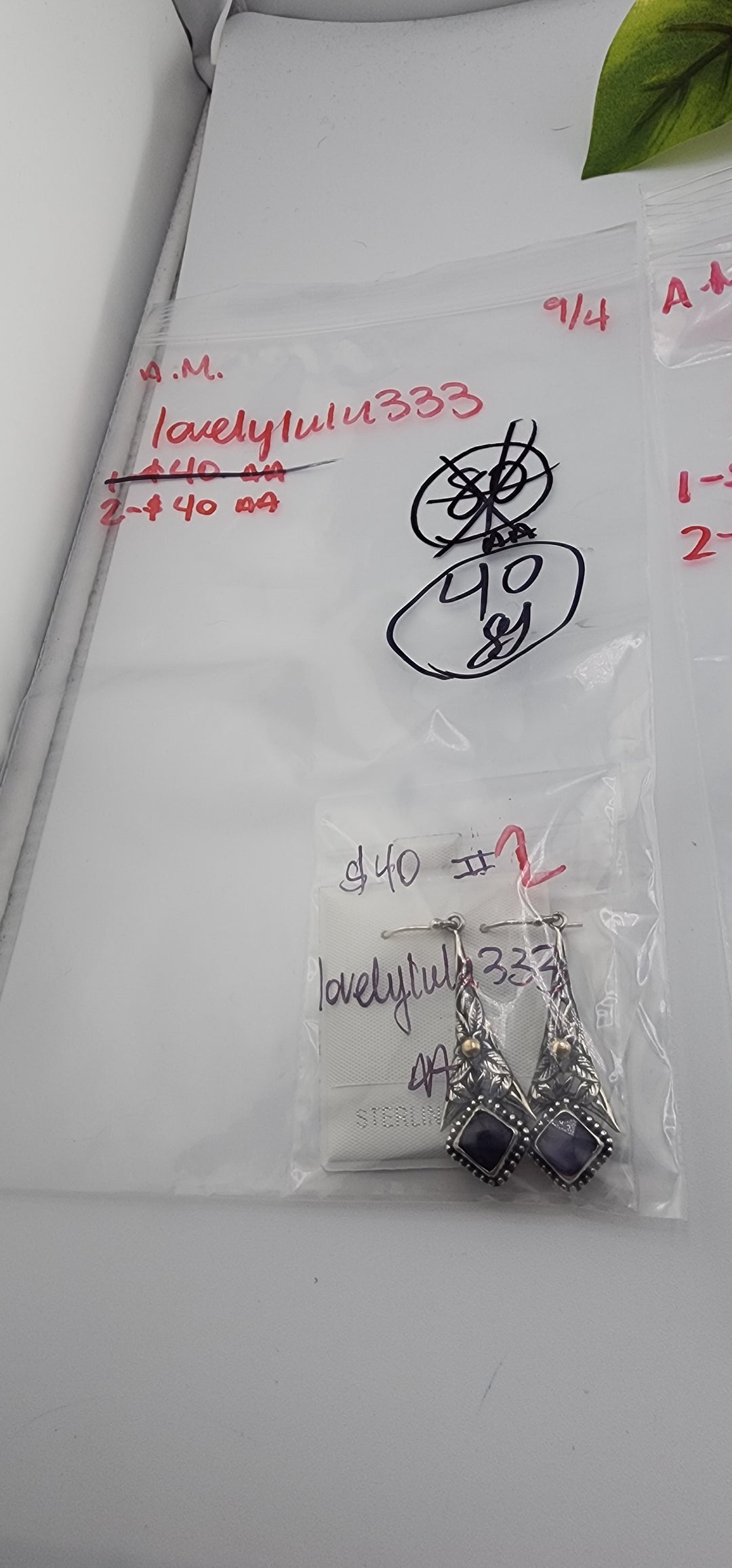 AM SHOW 48HR - RESERVED FOR: lovelylulu333 - 9/4/2025 FL tiktok Live Show - 1 Sterling Silver Items